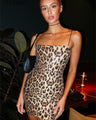 Gorgeous leopard print mini dress