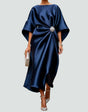 Lona™ Elegant Long Satin Dress