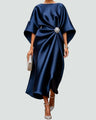 Lona™ Elegant Long Satin Dress