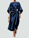 Lona™ Elegant Long Satin Dress