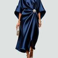 Lona™ Elegant Long Satin Dress