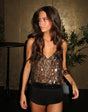 LumiGlam™ Sequin Embellished Top