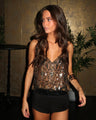 LumiGlam™ Sequin Embellished Top