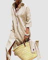 Nichole™ Elegant Striped Summer Dress