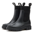 Anti-slip, waterproof boots with a thick sole, mid-calf high
