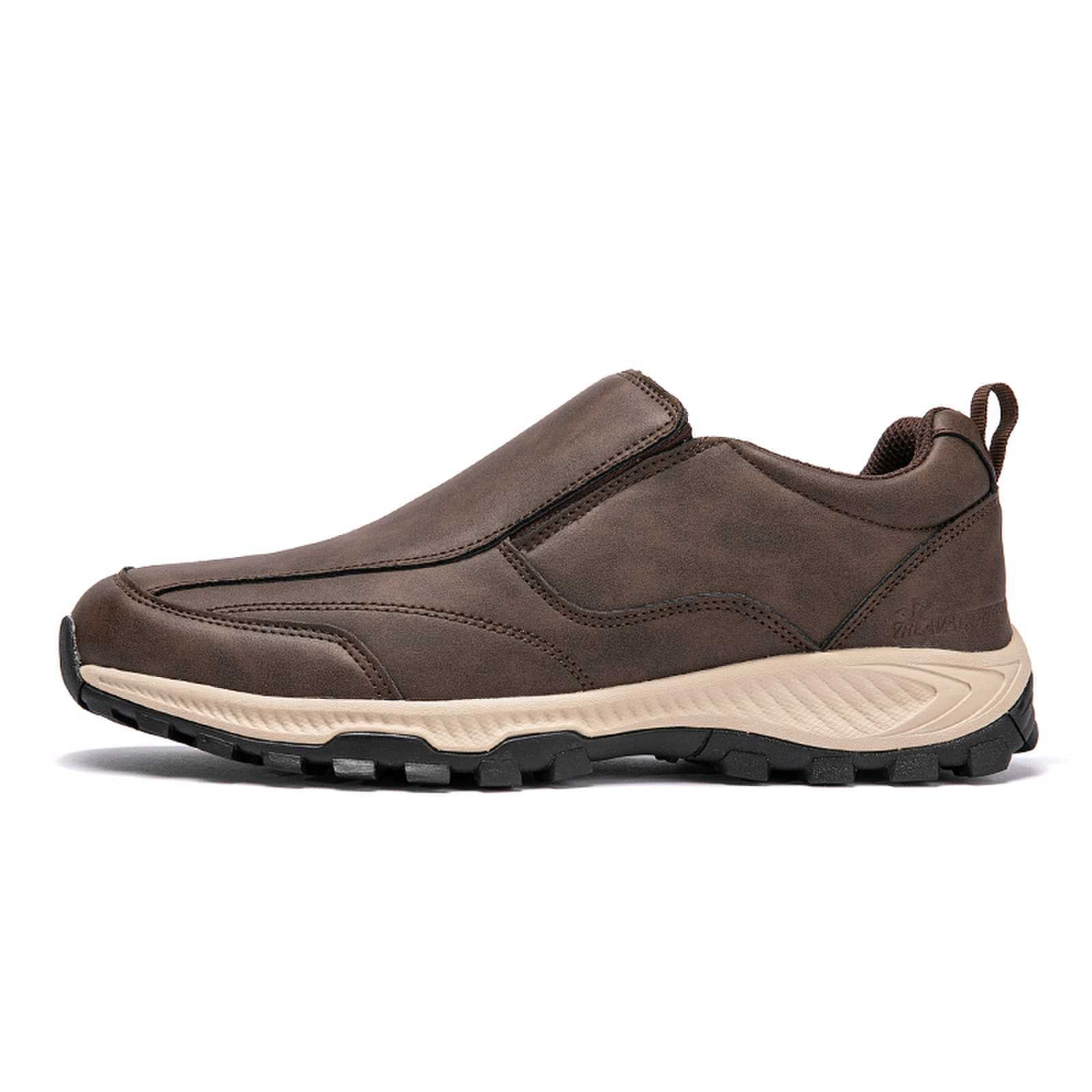 Men's waterproof slip-on shoes, ideal for adventurous activities.