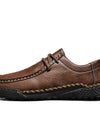 Men's real leather loafers, casual shoes