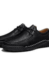 Men's real leather loafers, casual shoes
