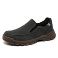 Men's comfortable, non-slip, slip-on pigskin shoes, ideal for casual walking.