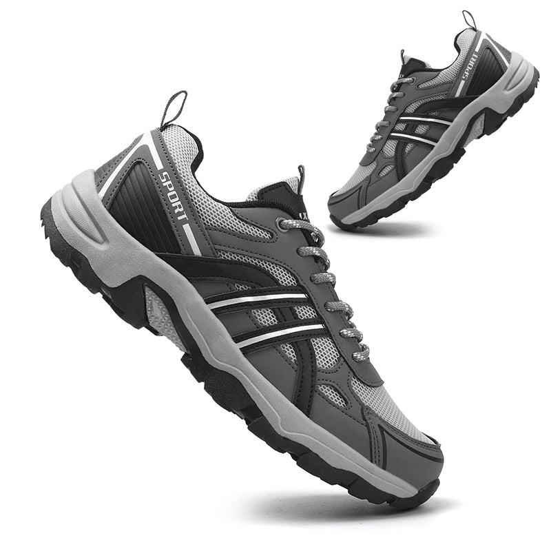 Men's wide-fit walking and hiking shoes for pain relief | All-day comfort