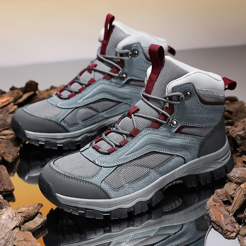 Men's Waterproof Hiking Shoes - Breathable and Quick-Drying