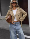 Hilde - Stylish short trench coat