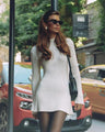 York | Autumn sweater mini-dress