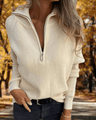 NOBLE | TIMELESS KNITTED SWEATER WITH TUMMY COVERAGE