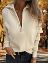NOBLE | TIMELESS KNITTED SWEATER WITH TUMMY COVERAGE