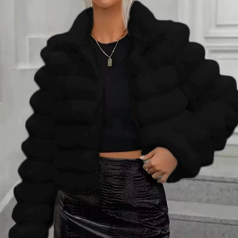Valencia plush coat