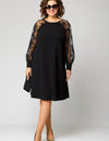 Destiny - Lace Sleeve Dress