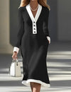Kaylin™ Stylish Long Sleeve Dress