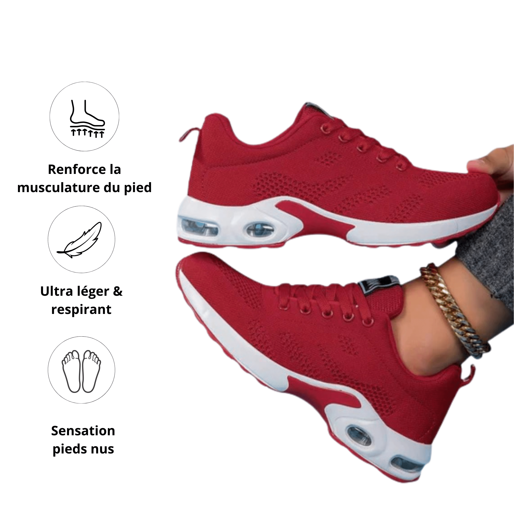 PosturFlex Sneakers - Optimal support, total comfort