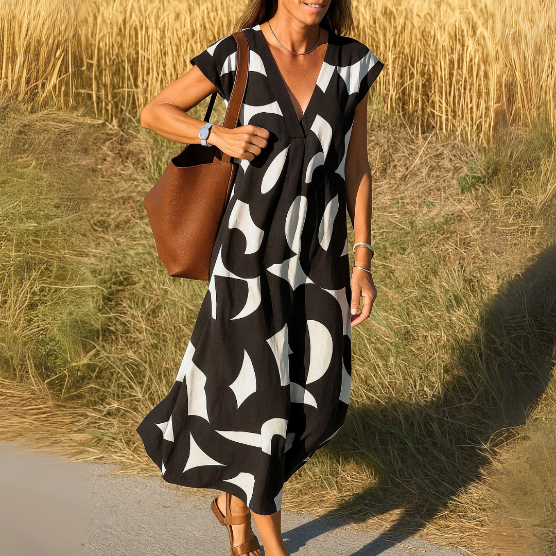 Valerie | Airy V-neck dress