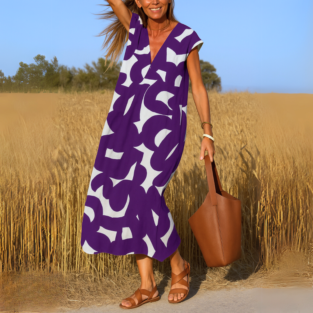 Valerie | Airy V-neck dress
