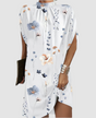 White print