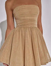 New Sexy Strapless Bodycon Mini Dress