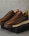 Men's leather sneakers, suitable for everyday wear