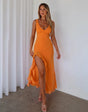 Airy midi dress for the summer beach