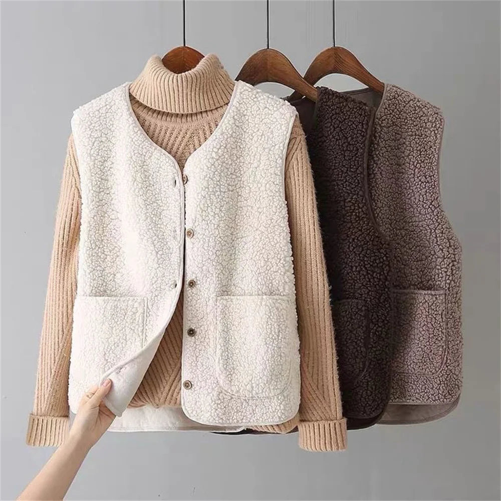 Mhika | Luxury fleece vest
