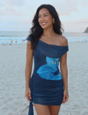 Nova Draped Midi Dress