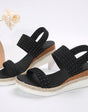 Summery wedge sandals