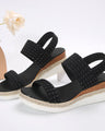 Summery wedge sandals