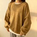 The oversized fleece sweater
