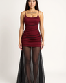 Étoile Sheer Elegance Dress