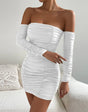 One-shoulder bodycon dress