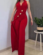 The Siena Wrap Jumpsuit — Luxury Edition