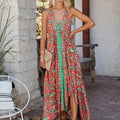 Strapless Holiday Summer Boho Dress