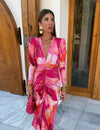 Emilia - Pink Mirage party dress