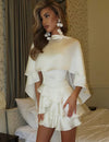Evangeline ruffled dress