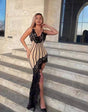 A-line bandage bodycon dress