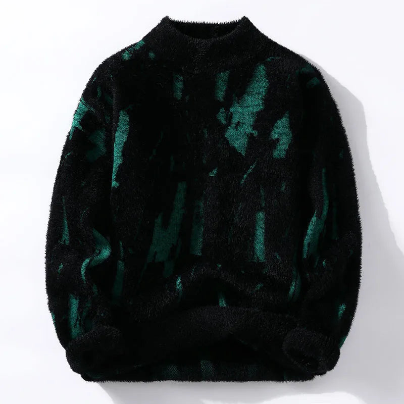 ALANA | ELEGANT WOMEN'S SWEATER WITH A RELAXED FIT AND BRUSHSTROKE PATTERN