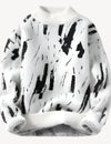 ALANA | ELEGANT WOMEN'S SWEATER WITH A RELAXED FIT AND BRUSHSTROKE PATTERN