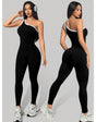 Elara IceSilk One-Shoulder Jumpsuit