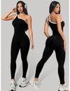 Elara IceSilk One-Shoulder Jumpsuit