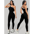 Elara IceSilk One-Shoulder Jumpsuit