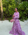 Chic top and flowing skirt