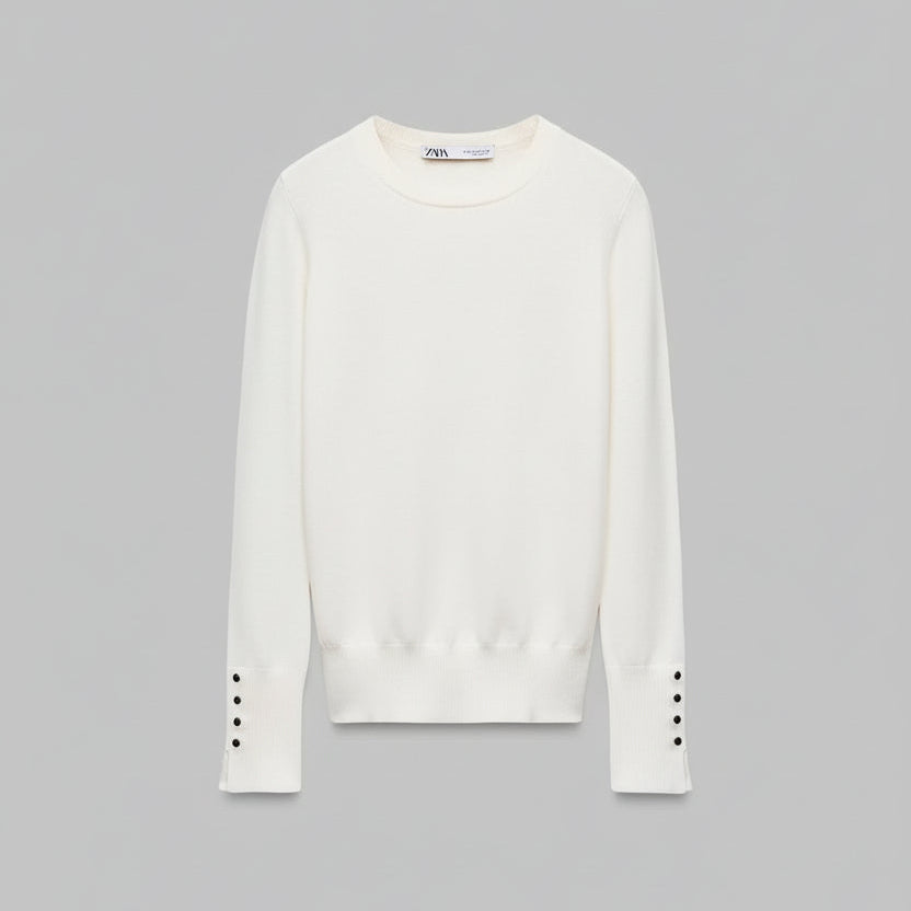 AutumnEase™ Mid-Length Cozy Knit Pullover