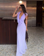 Sisterlinda Elan Ruffled Open Back Dress