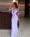 Sisterlinda Elan Ruffled Open Back Dress